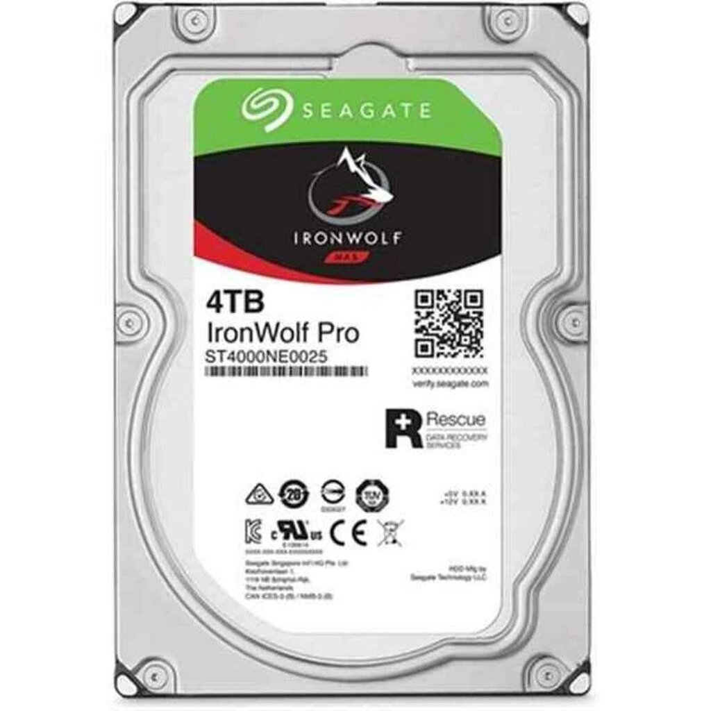 Жорсткий диск Seagate Ironwolf Pro St4000Ne001 3,5 дюйма, 4 ТБ від компанії Euromarka - фото 1