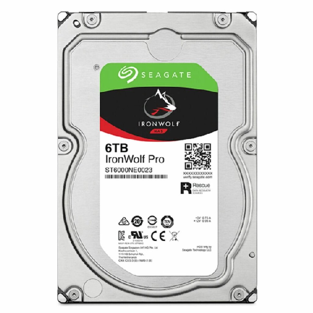 Жорсткий диск Seagate Ironwolf Pro St6000Nt001 3,5 дюйма, 6 ТБ від компанії Euromarka - фото 1