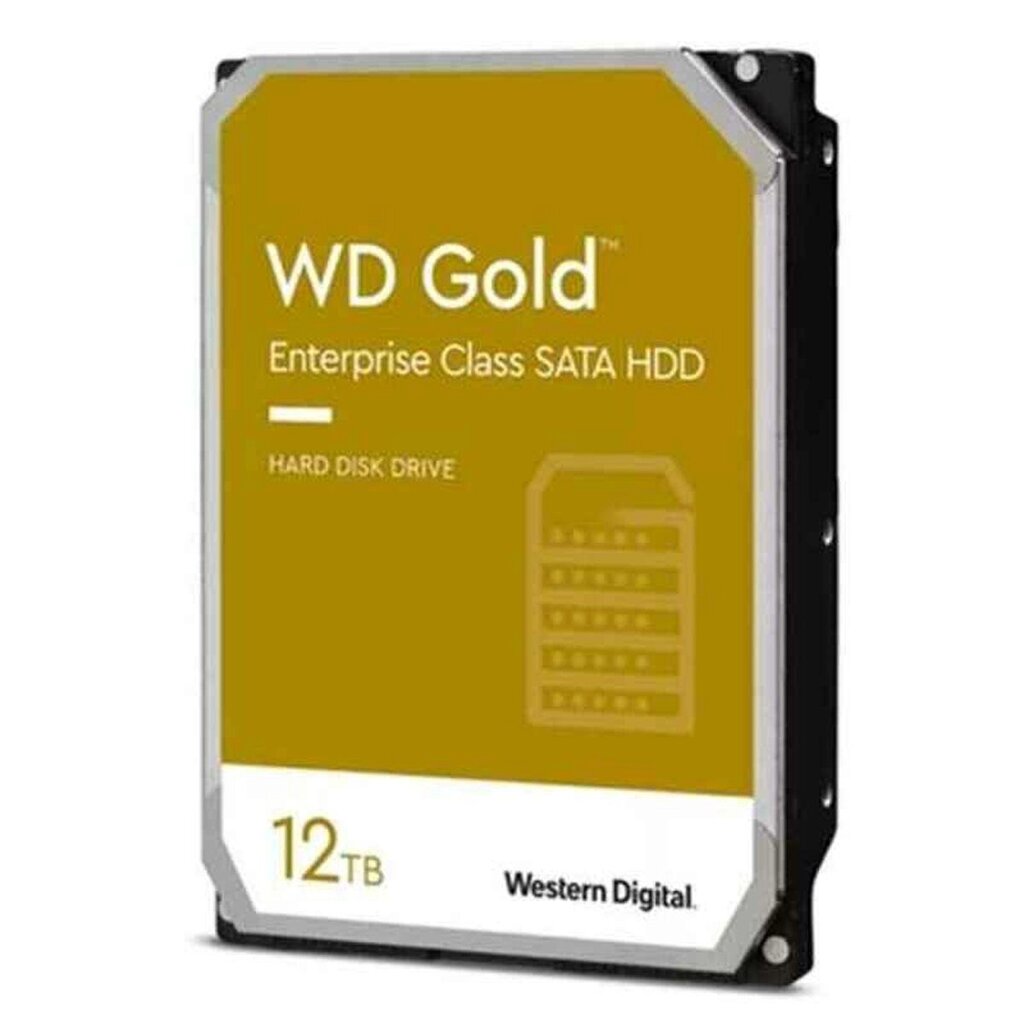 Жорсткий диск Western Digital Gold, 7200 об./хв, 3,5 дюйма, 12 Тб від компанії Euromarka - фото 1