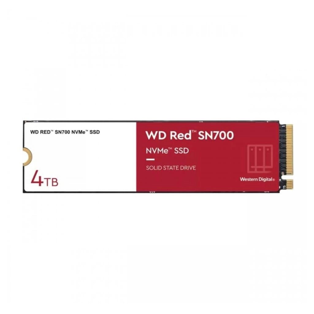 Жорсткий диск Western Digital Wd Red Sn700 SSD місткістю 4 ТБ від компанії Euromarka - фото 1