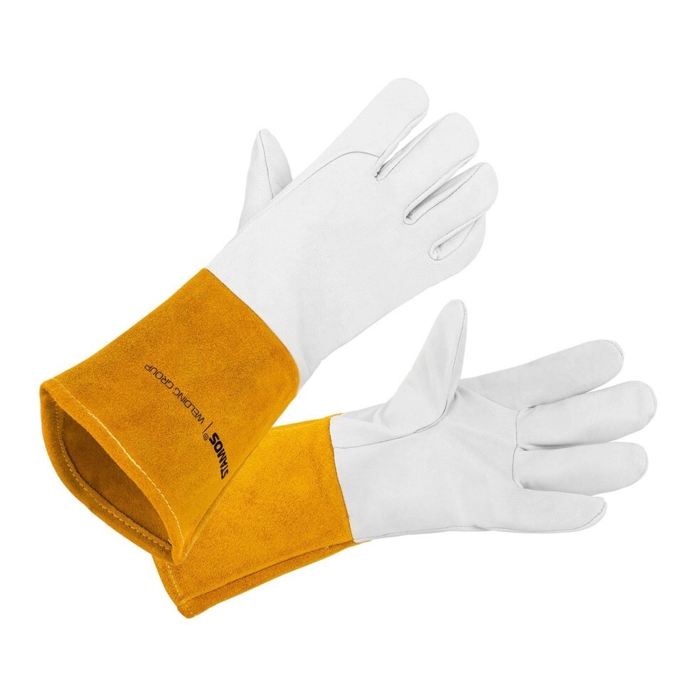 Зварювальні рукавички - TIG - білі Stamos Welding Group (-)} від компанії Euromarka - фото 1