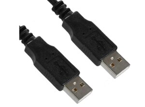 Кабель USB type A - USB type A Cable / Кабель USB-USB / 1.5 метра / Чорний