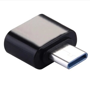 OTG Перехідник USB Type C 3.1 для карти пам'яті Чорний