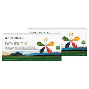 DOUBLE X Полівітамінна мультимінеральна фітопоживна дієтична добавка 62 дня