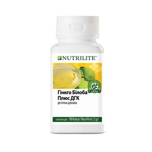 NUTRILITE Гінкго білоба плюс ДГК