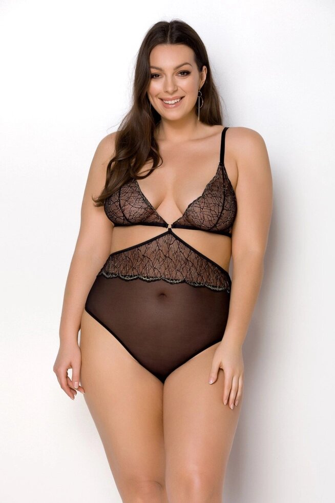 AMBERLY BODY black 4XL/5XL - Passion від компанії Інтернет магазин Персик - фото 1