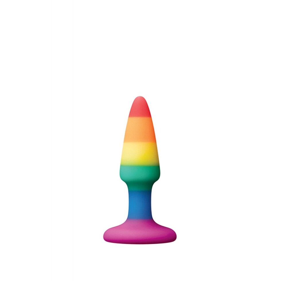Anal Cork Dream Toys Colorful Love Rainbow Anal Plug Mini від компанії Інтернет магазин Персик - фото 1