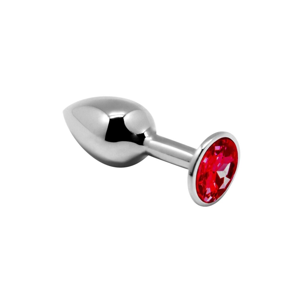 Anal Plug Alive Mini Metal Butt Plug Red S від компанії Інтернет магазин Персик - фото 1