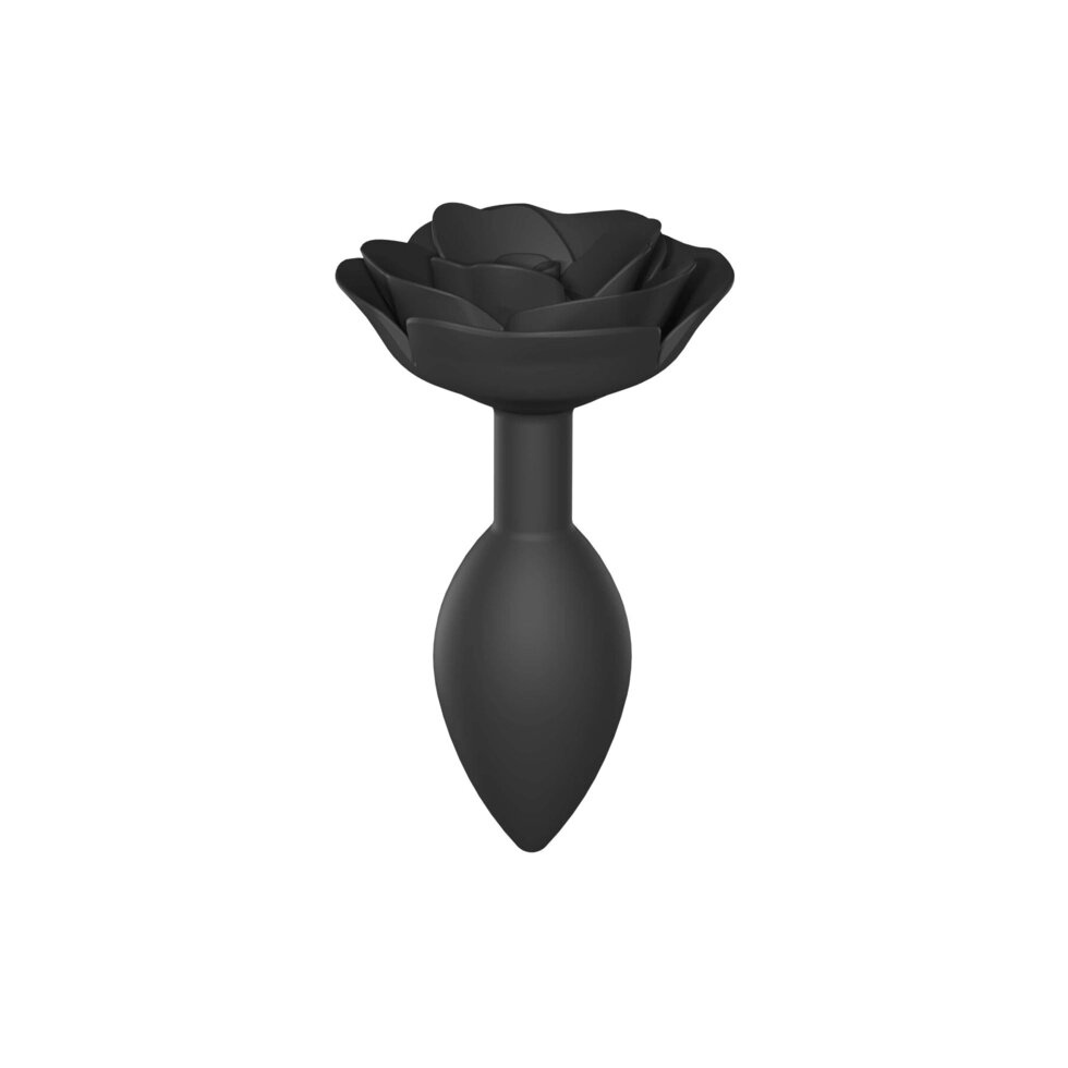 Anal Plug Love To Love OPEN ROSES L SIZE - BLACK ONYX від компанії Інтернет магазин Персик - фото 1