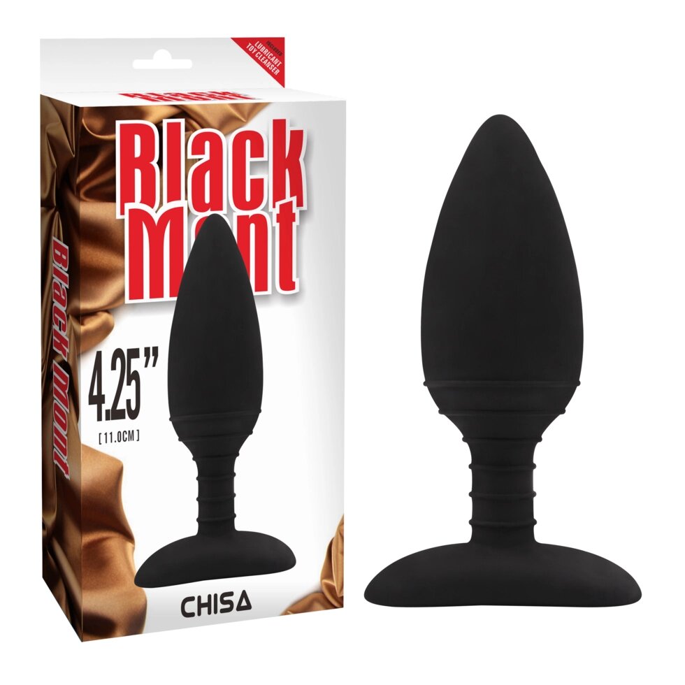 Anal Plug з вібрацією Chisa Black Mont Anal Libido від компанії Інтернет магазин Персик - фото 1