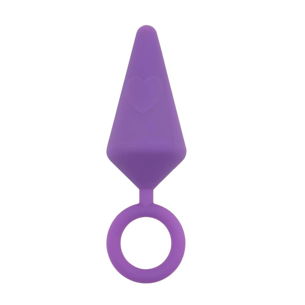 Анальна пробка Candy Plug L Фіолетова 13.2 х 4 см від компанії Інтернет магазин Персик - фото 1