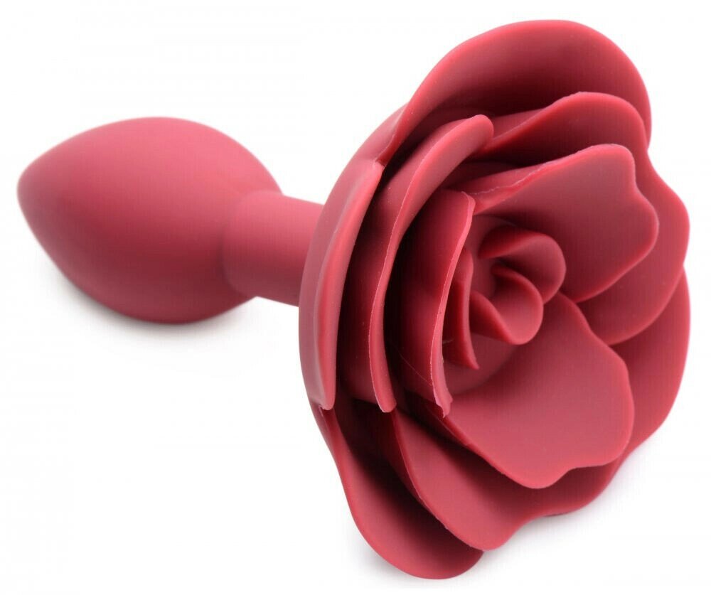 Анальна пробка силікон троянда Master Series Booty Bloom Silicone Anal Plug With від компанії Інтернет магазин Персик - фото 1