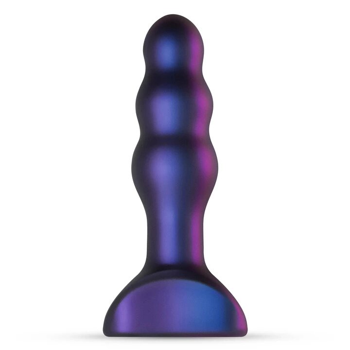 Анальна штекер з вібрацією Hueman, фіолетовим, 3,7 см від компанії Інтернет магазин Персик - фото 1