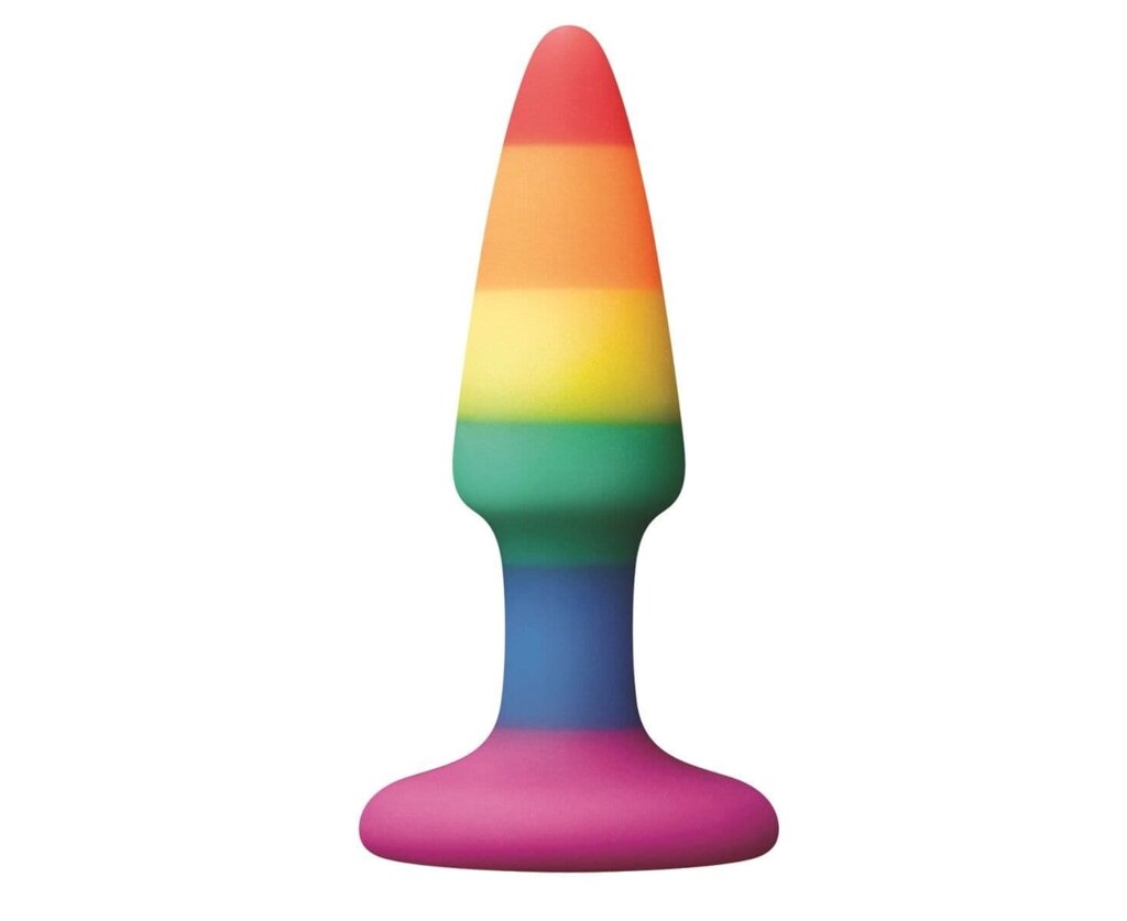 Анальна штепсельна новинка кольорів Pride Edition від компанії Інтернет магазин Персик - фото 1