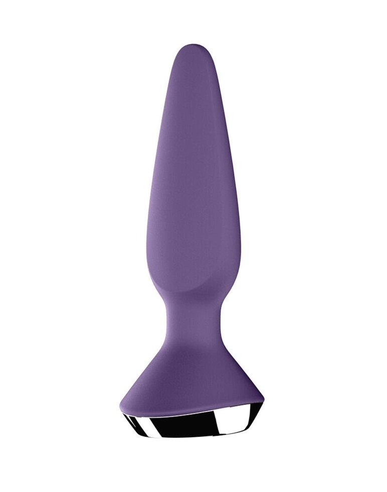 Анальна вібропробка Plug-ilicious 1 Purple від компанії Інтернет магазин Персик - фото 1