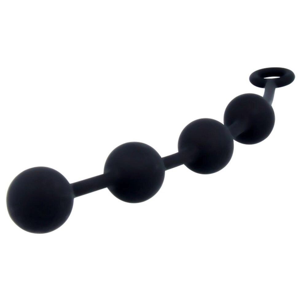 Анальні кульки Nexus Excite Large Anal Beads діаметр 3 см від компанії Інтернет магазин Персик - фото 1