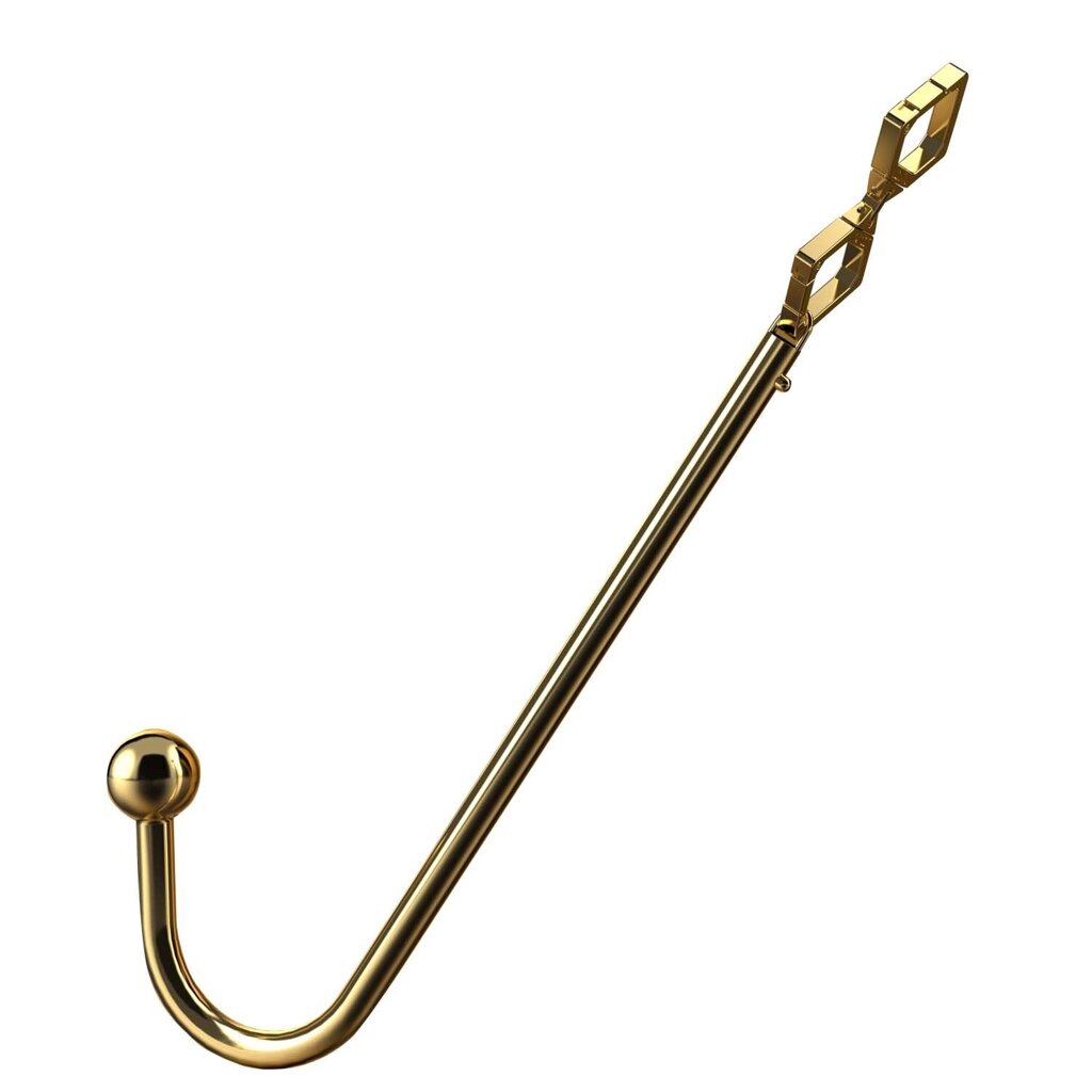 Анальний гак LOCKINK Golden Adjustable Anal Hook Set від компанії Інтернет магазин Персик - фото 1