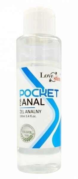 Анальний гель-лубрикант Love Stim - POCKET FOR ANAL, 100 ml від компанії Інтернет магазин Персик - фото 1