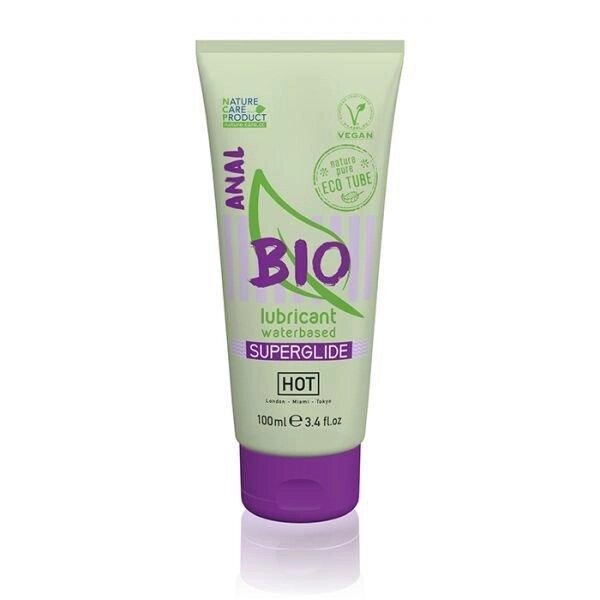 Анальний лубрикант на водній основі Hot Bio lubricant Superglide Anal, 100 мл від компанії Інтернет магазин Персик - фото 1