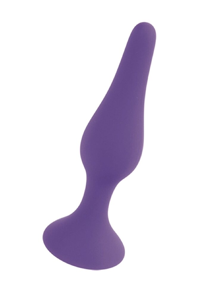 Анальний плаг Silicone Plug Purple - Large, BS6400090 від компанії Інтернет магазин Персик - фото 1