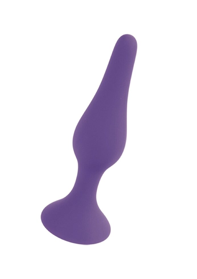 Анальний плаг Silicone Plug Purple - Medium, BS6400089 від компанії Інтернет магазин Персик - фото 1