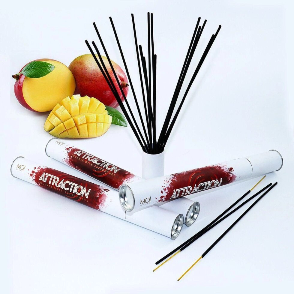 Ароматичні палички з феромонами і запахом Манго MAI (20 шт) tube від компанії Інтернет магазин Персик - фото 1