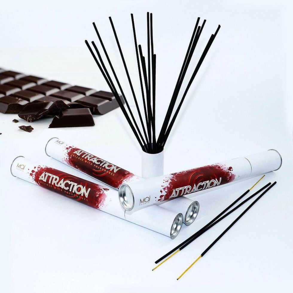 Ароматичні палички з феромонами MAI Chocolate (20 шт) tube від компанії Інтернет магазин Персик - фото 1