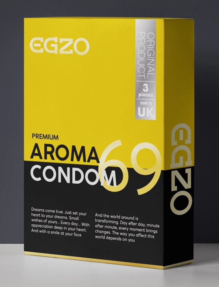 Ароматизовані презервативи EGZO "Aroma" №3 від компанії Інтернет магазин Персик - фото 1