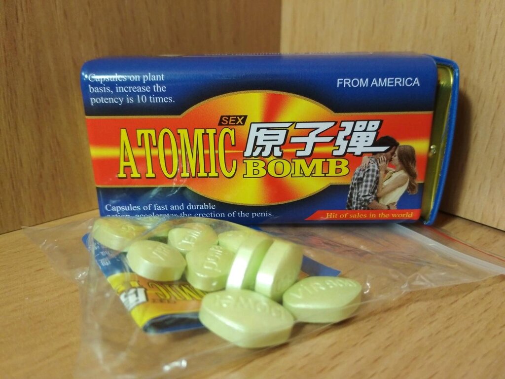 Атомна бомба (10 таблеток для потенції) від компанії Інтернет магазин Персик - фото 1