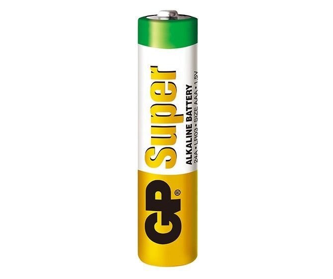 Батарейка GP Super alkaline AAA від компанії Інтернет магазин Персик - фото 1