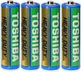 Батарейка сольова TOSHIBA Heavy Duty R6 AA ( 4 шт ) від компанії Інтернет магазин Персик - фото 1
