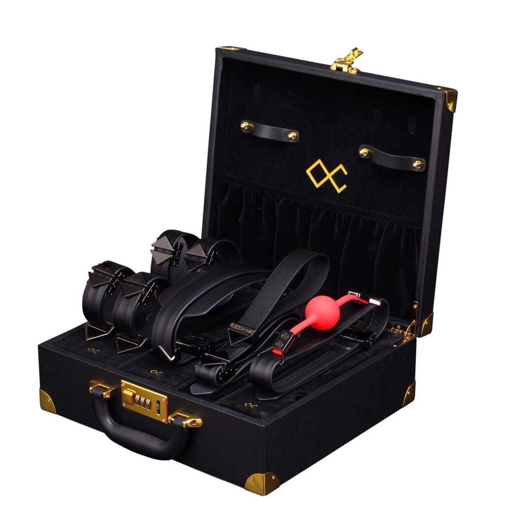 БДСМ-набір LOCKINK Moonlight Treasure Chest - Black Set від компанії Інтернет магазин Персик - фото 1