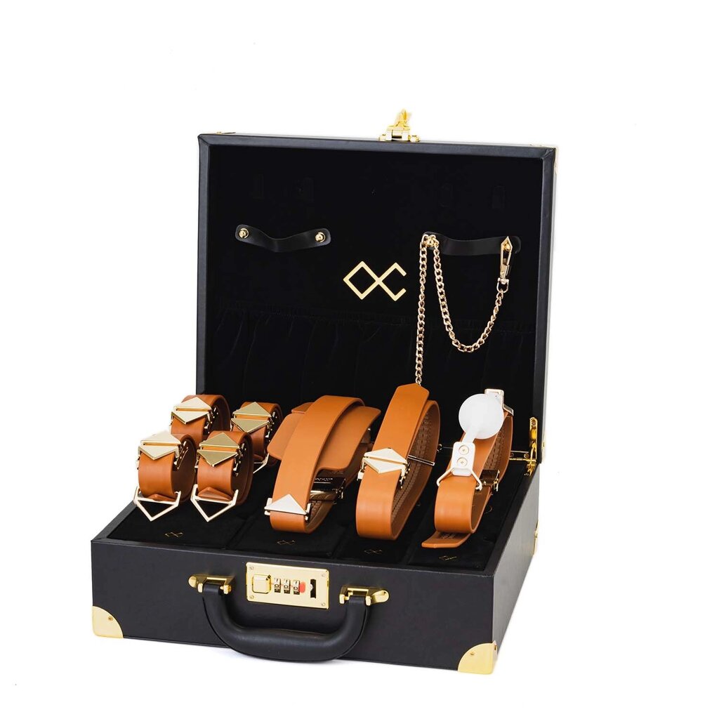 БДСМ-набір LOCKINK Moonlight Treasure Chest - Brown Set від компанії Інтернет магазин Персик - фото 1