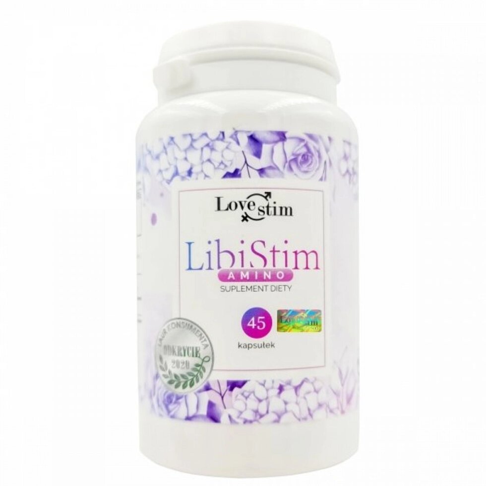 Біологічно активна добавка для збільшення аміно lovestim libido, 45 капсул від компанії Інтернет магазин Персик - фото 1