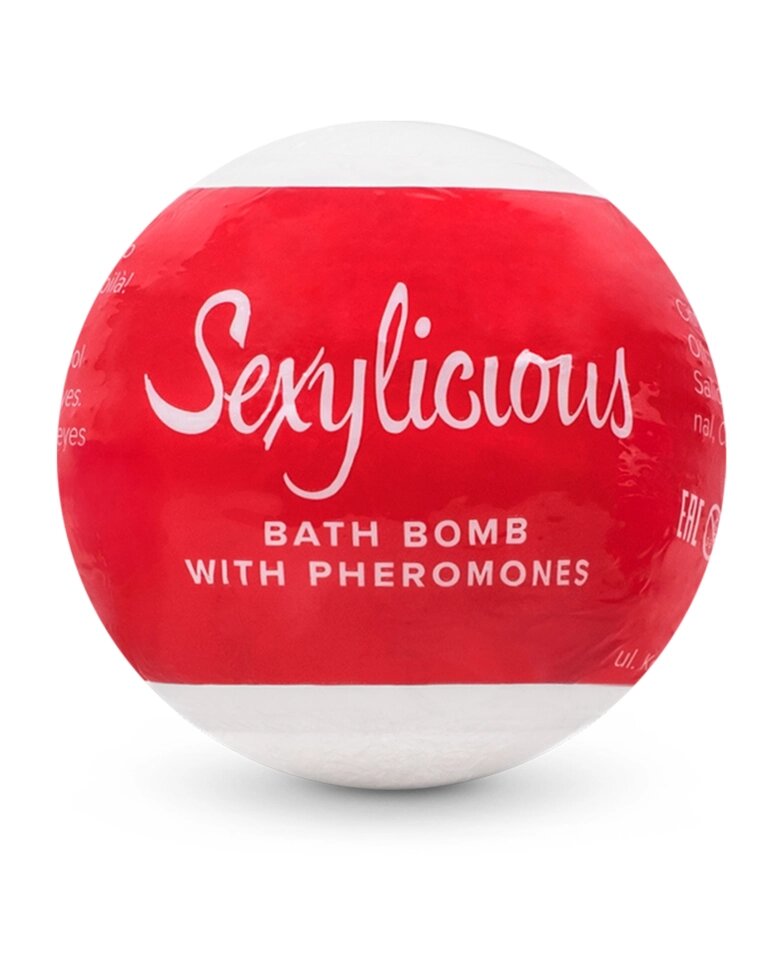 Бомба для ванни з феромонами Obsessive Bath bomb with pheromones Sexy від компанії Інтернет магазин Персик - фото 1