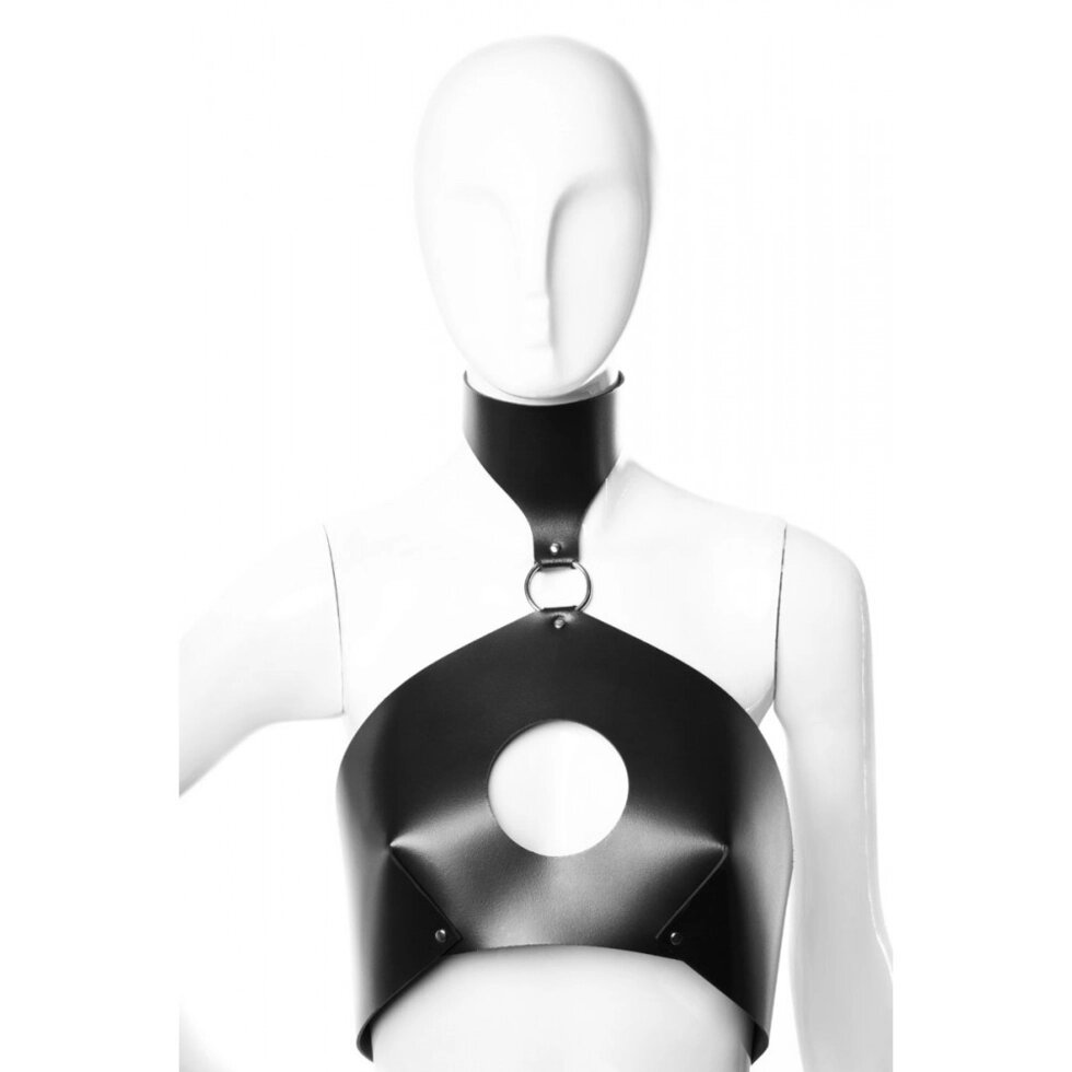 Бюстгальтер Круглий виріз LoveShop Натуральна шкіра, Модель ручної роботи Armor 1 40-44 R від компанії Інтернет магазин Персик - фото 1