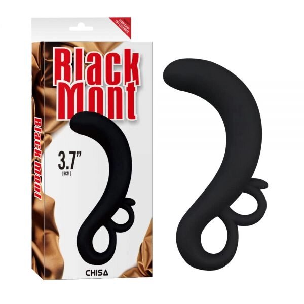 CH02884 Масажер простати 3.7 Black Mont Two-Finger G-Spot Plug Chisa від компанії Інтернет магазин Персик - фото 1
