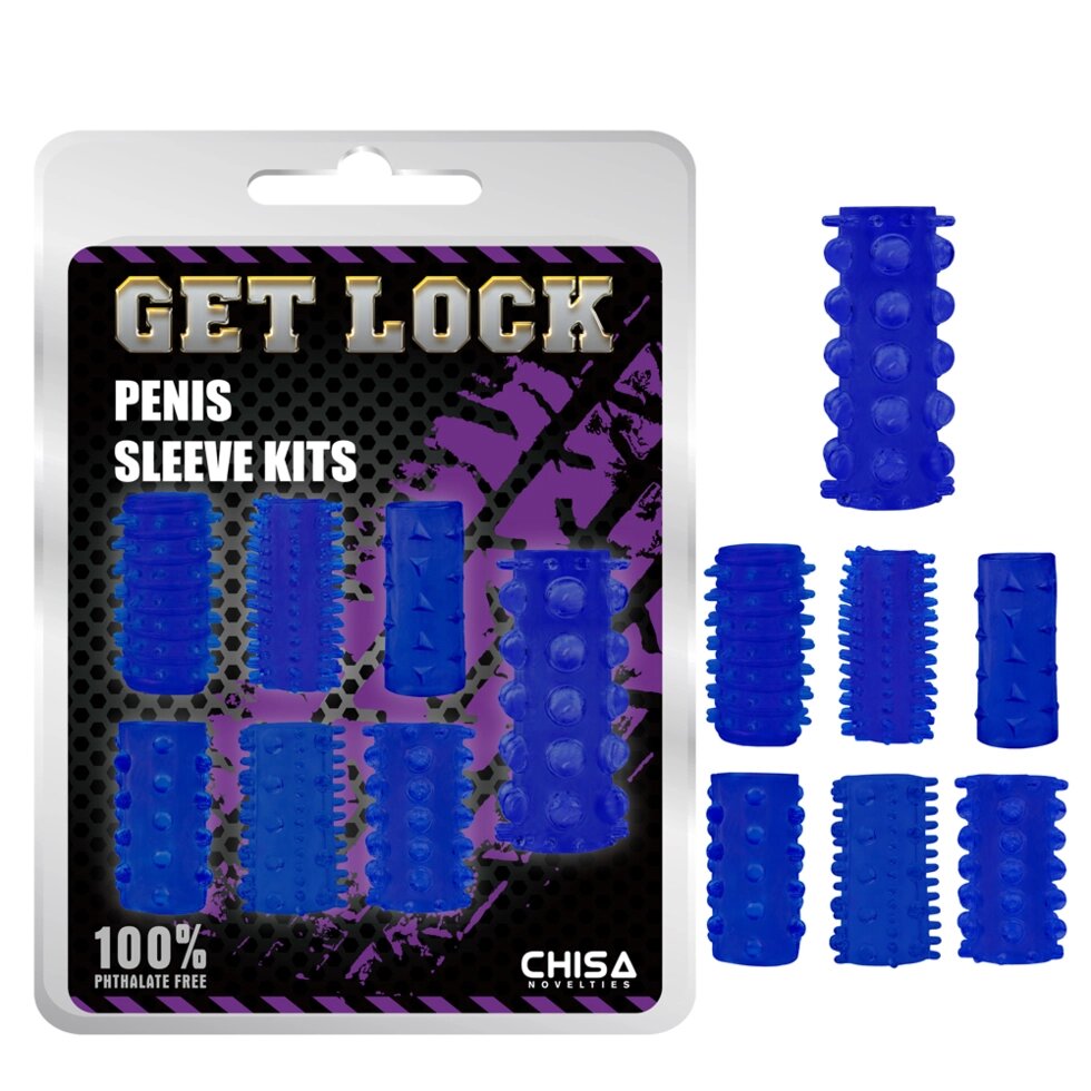 CH25417 Набір насадок на пеніс Chisa gen lock від компанії Інтернет магазин Персик - фото 1