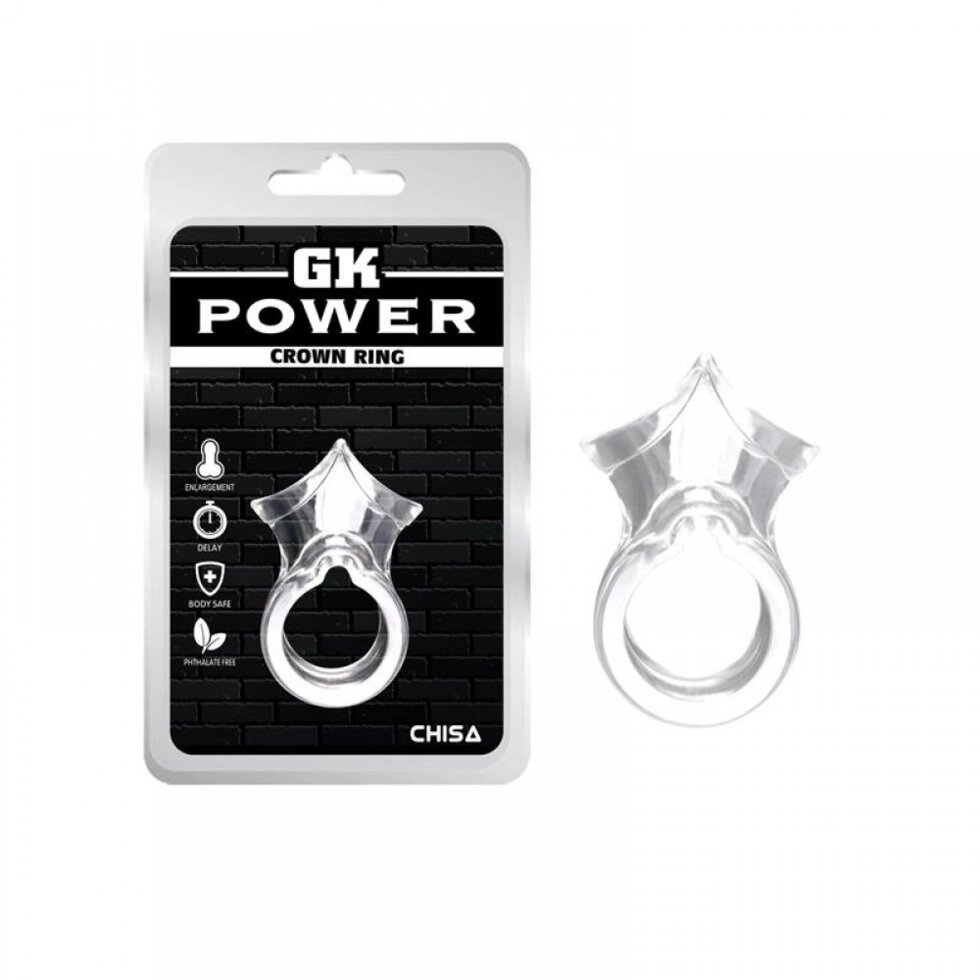 CH77280 Ерекційне кільце GK POWER CROWN RING від компанії Інтернет магазин Персик - фото 1