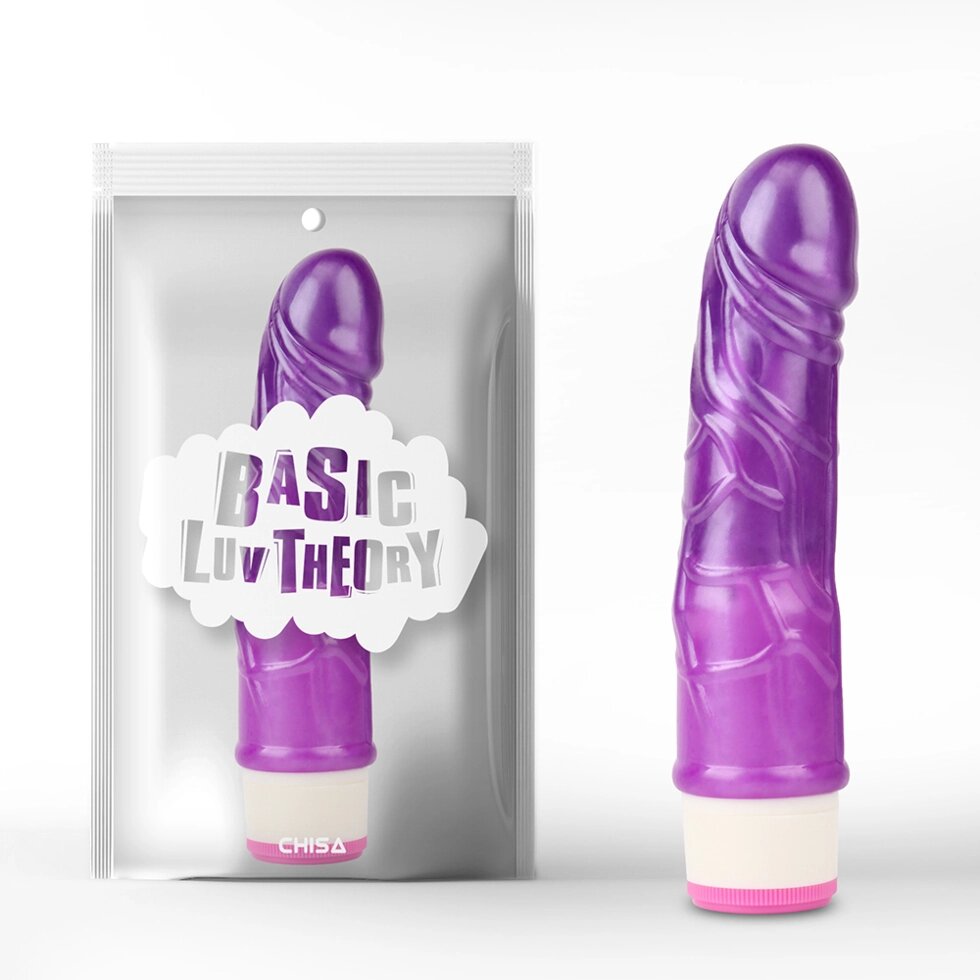 Chisa Basic LUV Teory Stud Rod-Purple17.5 см Вібратор від компанії Інтернет магазин Персик - фото 1