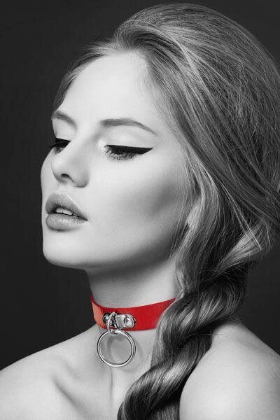 Чокер Bijoux Pour Toi - FETISH Red від компанії Інтернет магазин Персик - фото 1