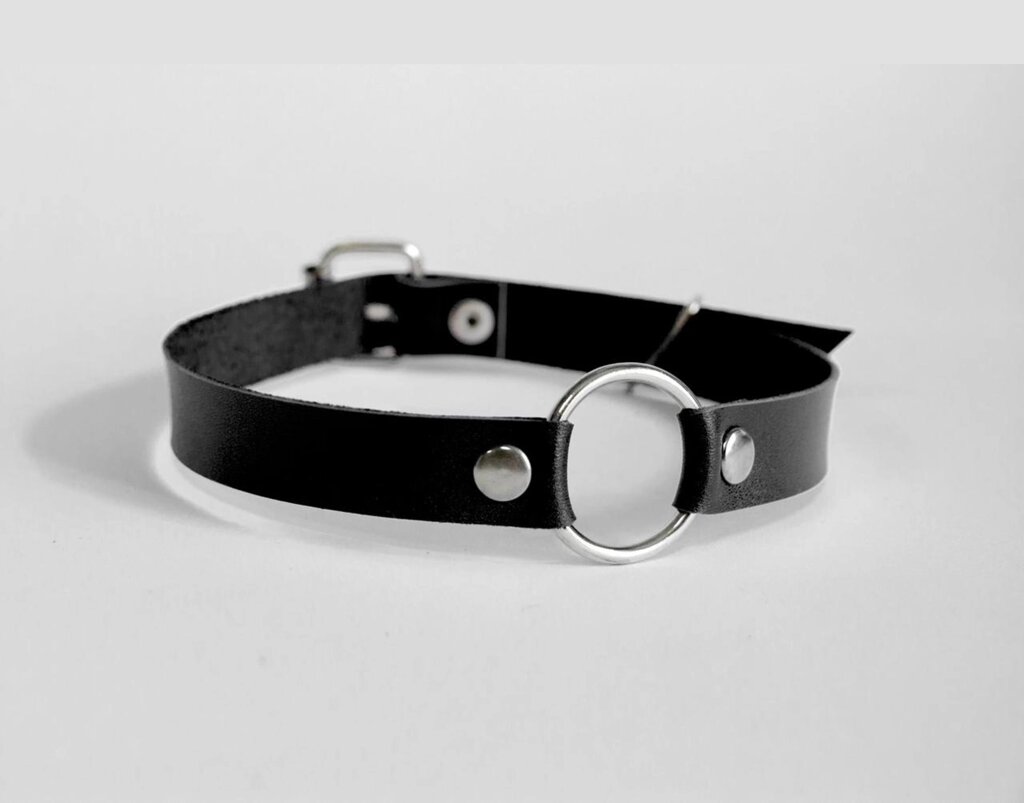 Чокер з кільцем Feral Fillings - O-Ring Collar чорний від компанії Інтернет магазин Персик - фото 1