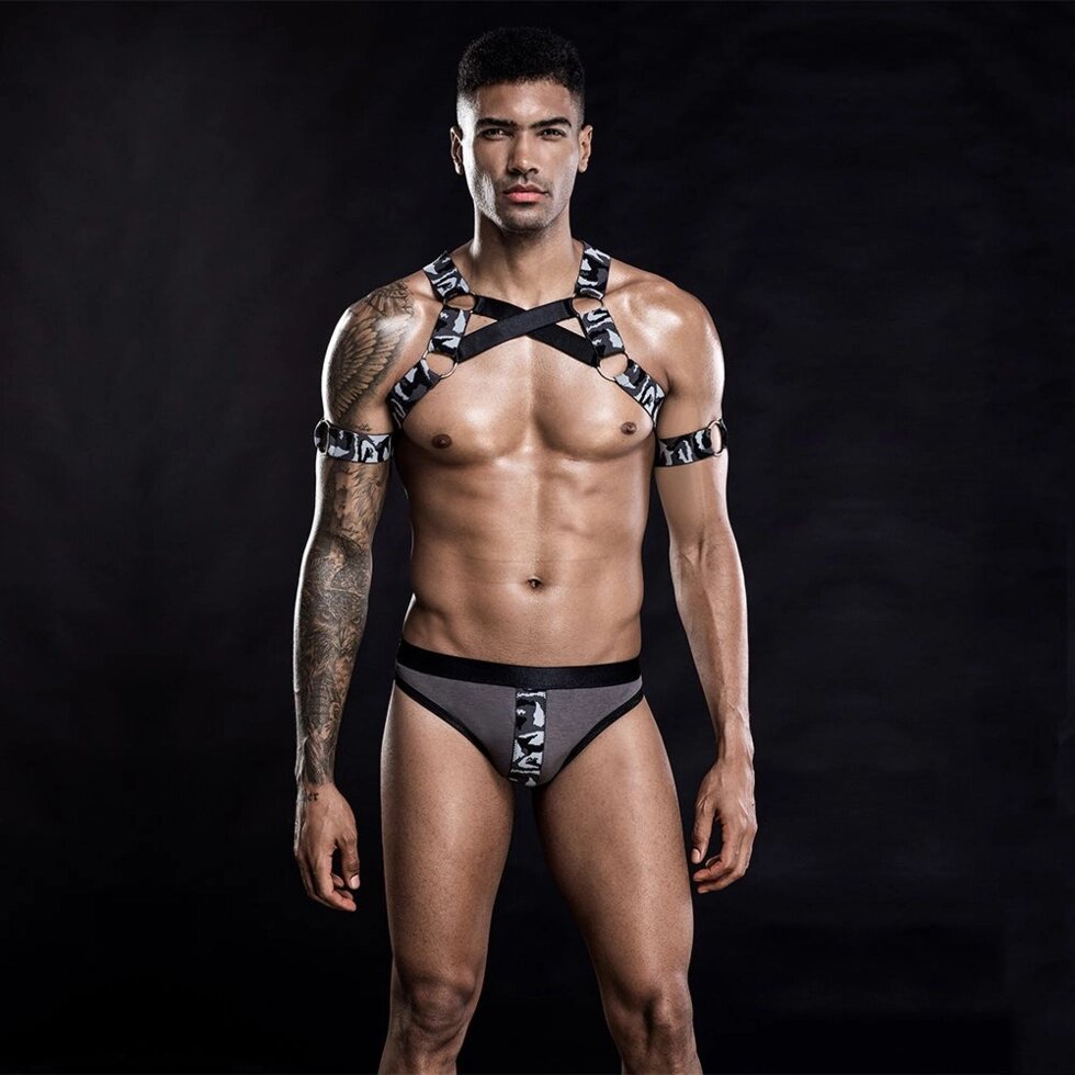 Чоловік еротичний костюм з портупеєю Дикий Джеймс від компанії Інтернет магазин Персик - фото 1