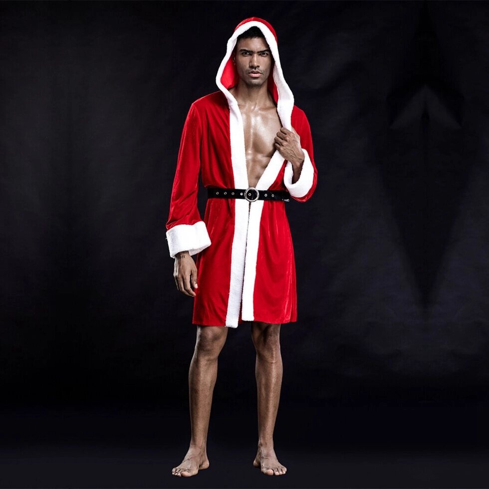 Чоловік еротичний костюм "Звабливий Санта" S / M від компанії Інтернет магазин Персик - фото 1