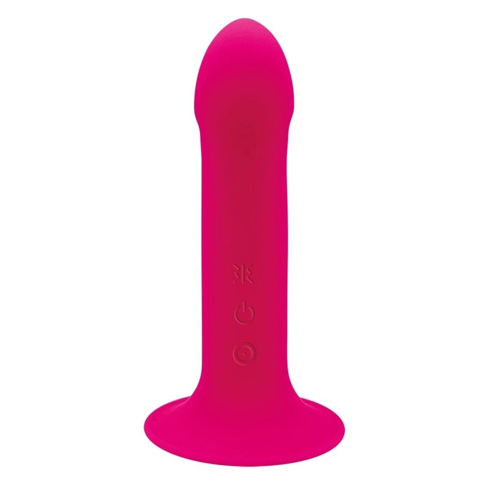 Дилдо з вібрацією Adrien Lastic Hitsens 2 Pink, відмінно для страпона, макс діаметр 4 см, довжина 17,2см від компанії Інтернет магазин Персик - фото 1