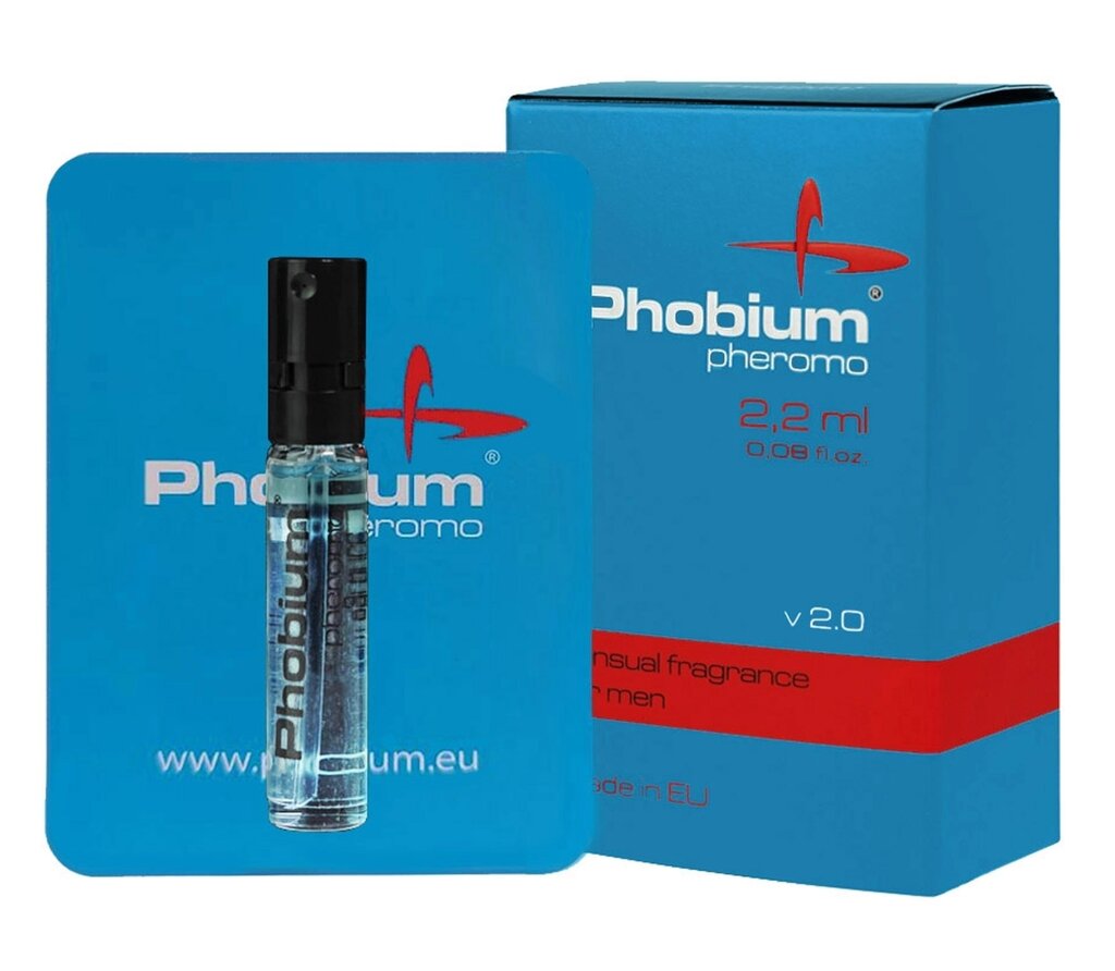 Духи с феромонами для мужчин PHOBIUM Pheromo for men v 2.0 , 2.2 ml від компанії Інтернет магазин Персик - фото 1