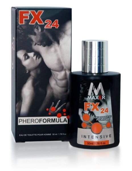 Духи з феромонами чоловічі Aurora FX24 for men by MAXER, 50 мл від компанії Інтернет магазин Персик - фото 1