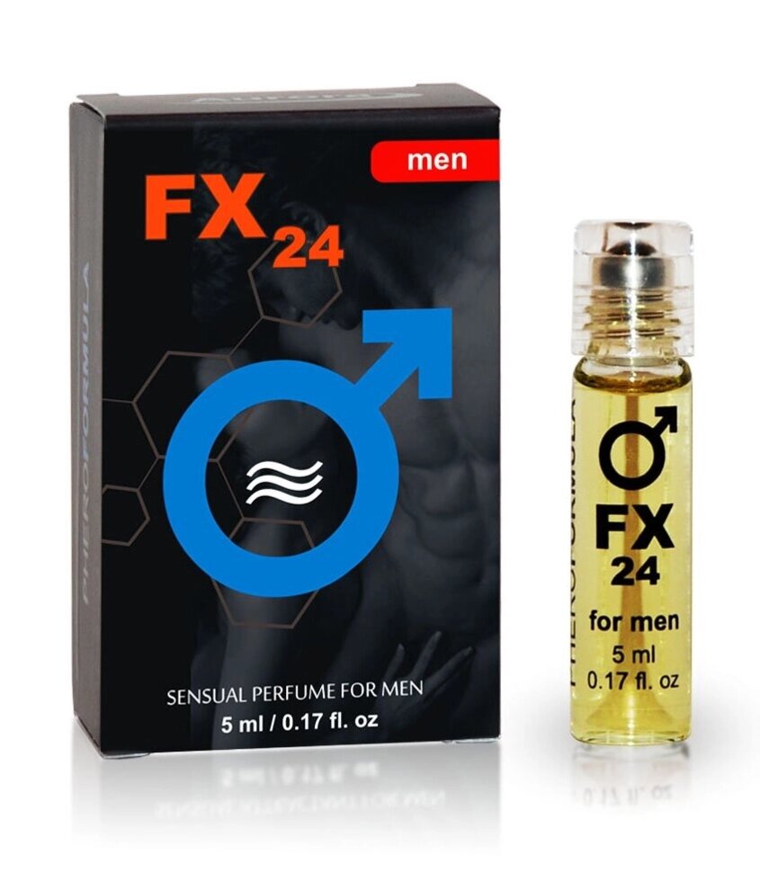 Духи з феромонами для чоловіків FX24 AROMA for Men, 5 ml від компанії Інтернет магазин Персик - фото 1