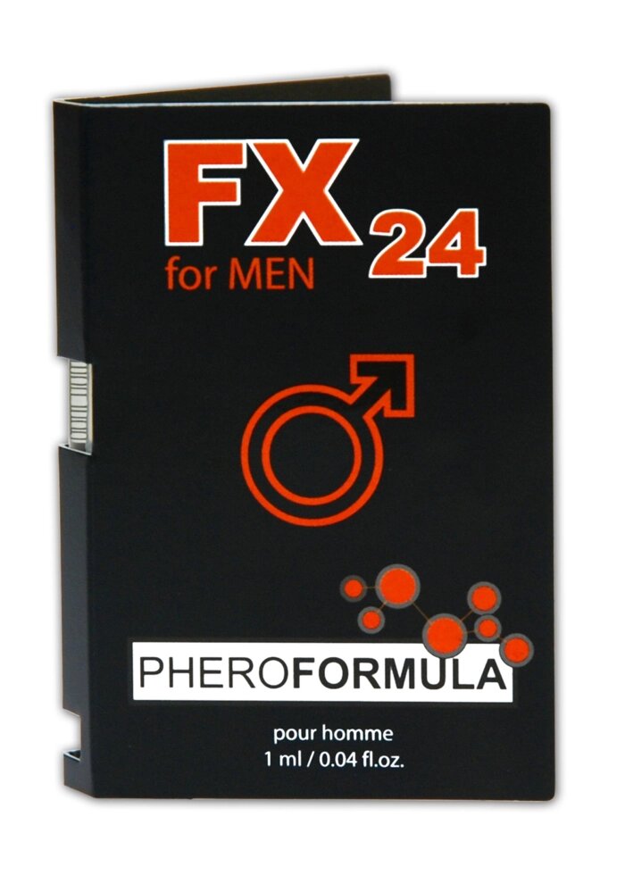 Духи з феромонами для чоловіків FX24 for Men, 1 ml від компанії Інтернет магазин Персик - фото 1