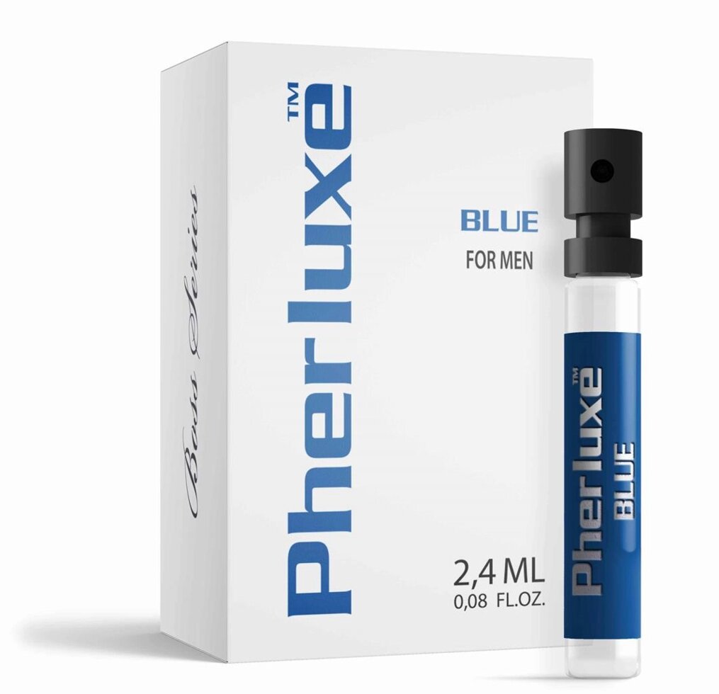 Духи з феромонами для чоловіків Pherluxe Blue for man, 2.4 ml від компанії Інтернет магазин Персик - фото 1